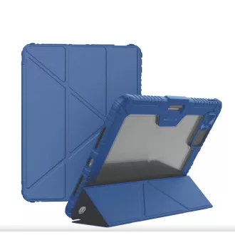 Nillkin Bumper PRO Zaščitno stojalo z več koti za iPad Pro 11 2024 Sapphire Blue