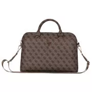 Guess PU 4G Trikotnik Logo Notebook vrečke 13/14/15" Brown
