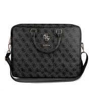 Guess PU 4G kovinski logotip vrečke za prenosnike 15/16" siva