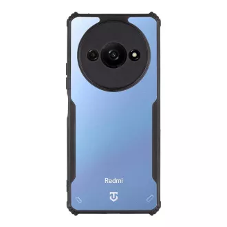 Taktični Quantum Stealth Cover za Xiaomi Redmi A3 2024 Clear/Black