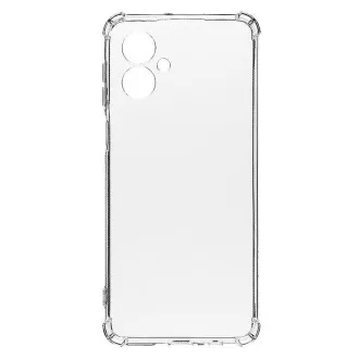 Taktični TPU pokrov za Motorolo G55 Transparent