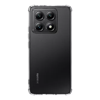 Taktični TPU pokrov za Xiaomi 14T Transparent