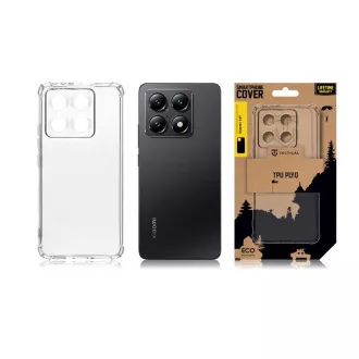 Taktični TPU pokrov za Xiaomi 14T Transparent