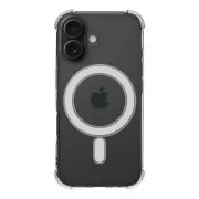 Taktični pokrov MagForce Plyo za Apple iPhone 16 prozoren