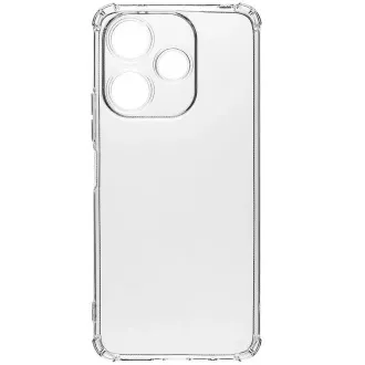 Taktični TPU pokrov za Xiaomi Redmi Note 14S Transparent