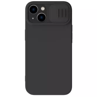 Nillkin CamShield Silky Magnetic Silikonski ovitek za Apple iPhone 14 Black