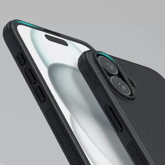 Nillkin Super matiran PRO magnetni zadnji pokrov za Apple iPhone 16 Black