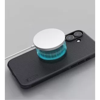 Nillkin Super matiran PRO magnetni zadnji pokrov za Apple iPhone 16 Black