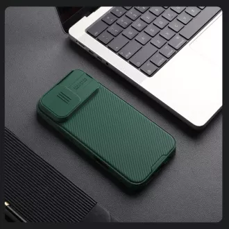 Nillkin CamShield PRO hrbtni ovitek za Apple iPhone 16 Pro Max Temno zelena