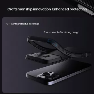 Nillkin CamShield PRO Zadnji pokrov za Apple iPhone 16 Pro Max Titanium Gray