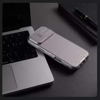 Nillkin CamShield PRO Zadnji pokrov za Apple iPhone 16 Pro Max Titanium Gray