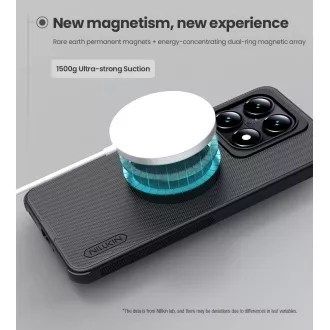 Nillkin Super Frosted PRO magnetni zadnji pokrov za Xiaomi 14T Pro Black