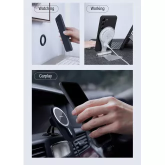 Nillkin Frosted PRO Magnetni zadnji pokrov za Samsung Galaxy S23 Black