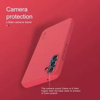 Nillkin Super mat zadnji pokrov za Samsung Galaxy A34 5G Peacock Blue