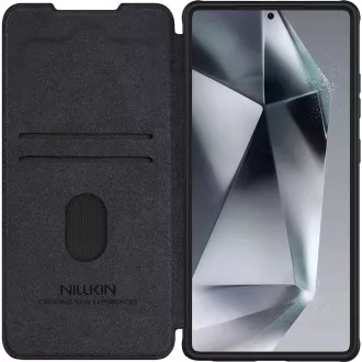 Ohišje Nillkin Qin Book PRO za Samsung Galaxy S25 Ultra Black