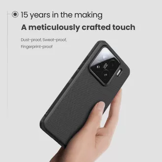 Nillkin Super mat PRO hrbtni pokrov za Xiaomi 15 Black