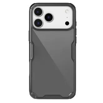 Nillkin Nature TPU PRO ovitek za Apple iPhone 17 Pro/18 Pro, prozoren črn Nillkin Nature TPU PRO ovitek za Apple iPhone 17 Pro/18 Pro, prozoren črn