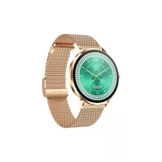 CARNEO Phoenix HR  2. generacije/41 mm/zlati/elegantni trak/zlati