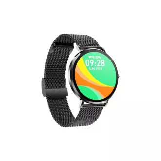 CARNEO Phoenix HR  2. generacija/41 mm/črna/Elegantni trak/črna