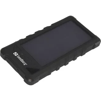 Sandberg Prenosni USB 16000 mAh, zunanji sončni powerbank, za pametne telefone, črn