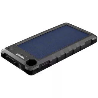 Sandberg Outdoor Solar Powerbank 10000 mAh, solarni polnilec, črn