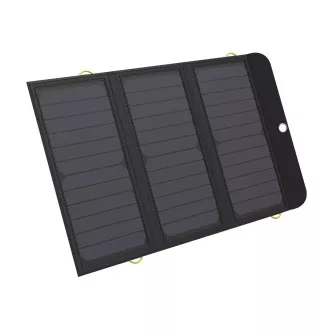 Sandberg Solarni polnilec 21W 2xUSB USB-C, solarni polnilec, črn - Rabljeno Sandberg Solarni polnilec 21W 2xUSB USB-C, solarni polnilec, črn - Rabljeno