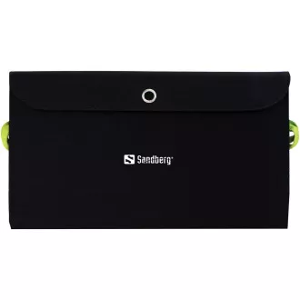 Sandberg Solarni polnilec 21W 2xUSB USB-C, solarni polnilec, črn - Rabljeno Sandberg Solarni polnilec 21W 2xUSB USB-C, solarni polnilec, črn - Rabljeno