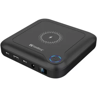 Sandberg All-in1 Laptop Powerbank 24000, črna Sandberg All-in1 Laptop Powerbank 24000, črna