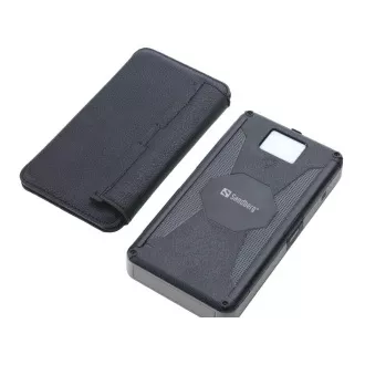 Sandberg Solar 6-Panel Powerbank 20000, solarni polnilec, črna