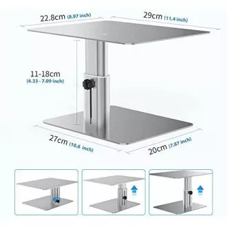 Nillkin HighDesk nastavljivo stojalo za monitor Silver Nillkin HighDesk nastavljivo stojalo za monitor Silver