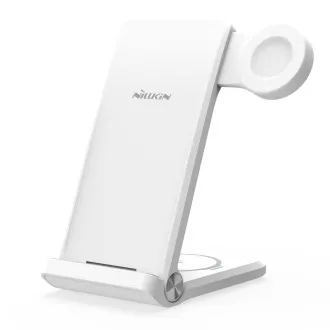 Nillkin PowerTrio 3v1 brezžični polnilec za Huawei Watch White - Rabljeno