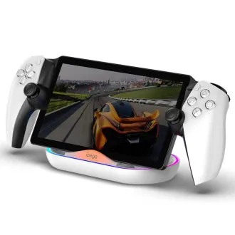 iPega P5P02 Polnilna postaja z RGB za daljinski predvajalnik Playstation Portal Bela iPega P5P02 Polnilna postaja z RGB za daljinski predvajalnik Playstation Portal Bela