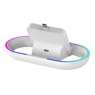 iPega P5P02 Polnilna postaja z RGB za daljinski predvajalnik Playstation Portal Bela iPega P5P02 Polnilna postaja z RGB za daljinski predvajalnik Playstation Portal Bela