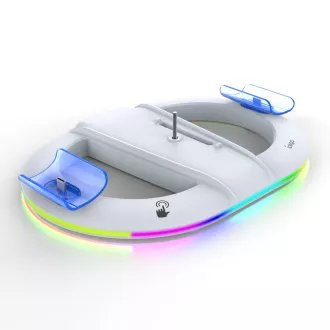 iPega P5S045 Navpično stojalo za polnjenje z RGB za PS5/PS5 Slim White iPega P5S045 Navpično stojalo za polnjenje z RGB za PS5/PS5 Slim White