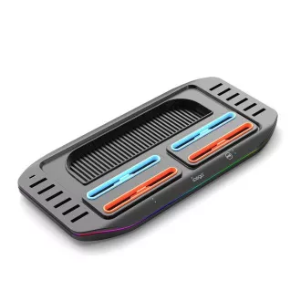 iPega SW2210 Večnamensko RGB stojalo z možnostjo polnjenja za Nintendo Switch 2 Black