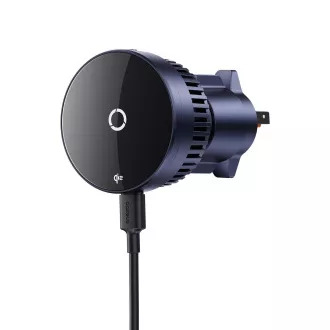 Baseus MagPro magnetno držalo z brezžičnim polnjenjem 15W črno Baseus MagPro magnetno držalo z brezžičnim polnjenjem 15W črno