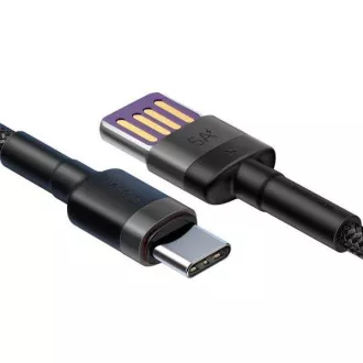Baseus CATKLF-PG1 Cafule Hitro polnjenje podatkovni kabel USB obojestranski na USB 40W 1m sivo/črno
