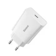 Baseus CCFS-SN02 Hitri mini polnilec USB-C 20W, bel