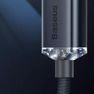 Baseus CAJY000005 Podatkovni kabel USB - Lightning 20W 1,2 m vijolične barve
