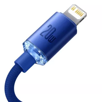 Baseus CAJY000203 Podatkovni kabel USB-C - Lightning 20W 1,2 m modri