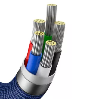 Baseus CAJY000203 Podatkovni kabel USB-C - Lightning 20W 1,2 m modri