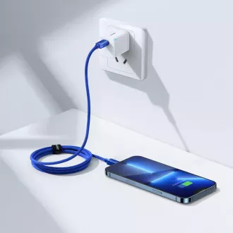 Baseus CAJY000203 Podatkovni kabel USB-C - Lightning 20W 1,2 m modri
