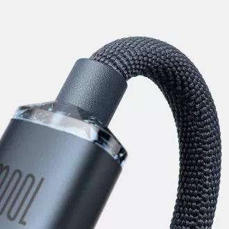 Baseus CAJY000603 Podatkovni kabel USB-C serije Crystal Shine - USB-C 100W 1,2 m Modra