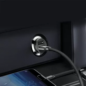 Baseus CCALL-ML01 Avtomobilski polnilec za zrna 15,5 W 2x USB črne barve
