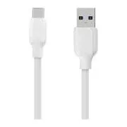 PAKET:ME Simple USB-A/USB-C Cable 1m White