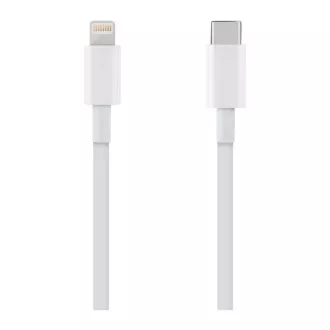 PAKET:ME Hitro polnjenje USB-C/bliskavica Kabel 1m bele barve