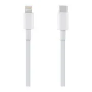 PAKET:ME Hitro polnjenje USB-C/bliskavica Kabel 1m bele barve
