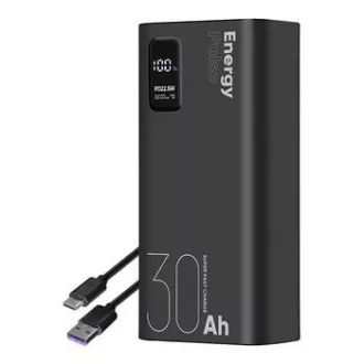 PAKET:ME EnergyPulse Powerbank 30000mAh 22,5W Black PAKET:ME EnergyPulse Powerbank 30000mAh 22,5W Black
