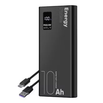 PAKET:ME EnergyPulse Powerbank 10000mAh 22,5W Black PAKET:ME EnergyPulse Powerbank 10000mAh 22,5W Black