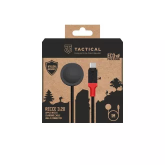 Tactical Recce 3:20 kabel za Apple Watch črno/rdeče